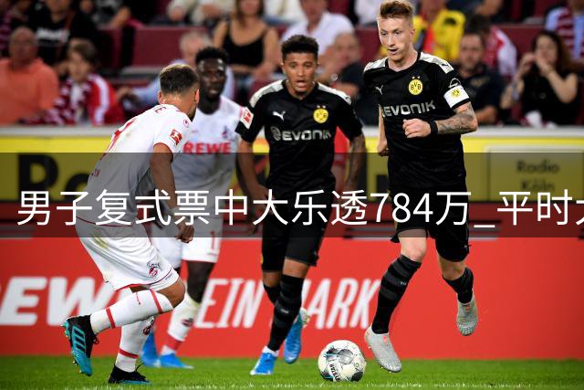 男子复式票中大乐透784万 平时大多机选偶尔自选